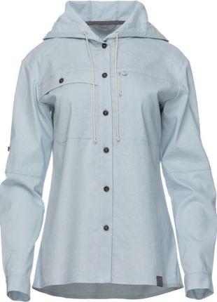 Сорочка ж turbat kalimantan 3 wmn light blue - xs - блакитний