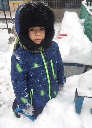 Зимняя фирменная куртка mayoral 110 см