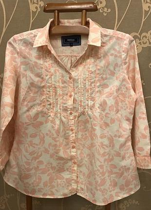Дуже красива та стильна брендова сорочка у кольорах..льон/котон.