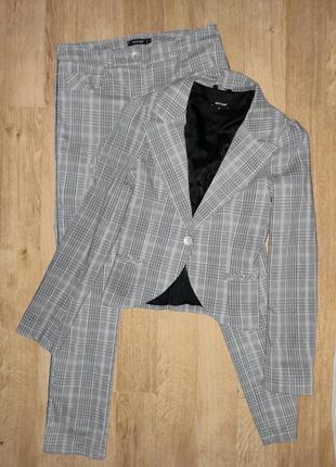 Картатий костюм denny rose італія на xxs-xs