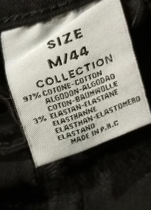Актуальные черные базовые джинсы женские высокая посадка м4 фото