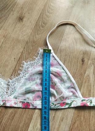 Спокусливий квітковий комплект нижньої жіночої білизни з сітки primark9 фото