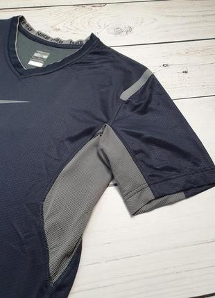 Чоловіча спортивна компресійна футболка nike pro vapor ss tee dri fit compression / найк про драй фіт4 фото