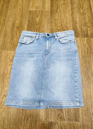 Юбка джинсовая размер s