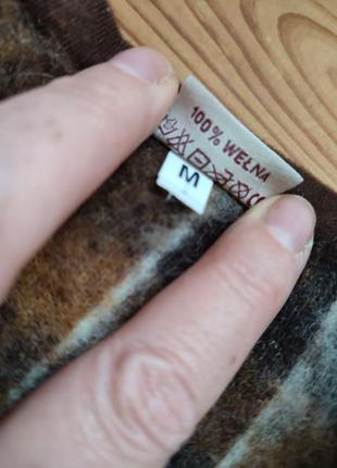 Новая жилетка из овечьей шерсти- толстая с карманами m5 фото