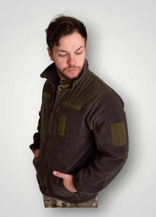 Мужская кофта флисовая на молнии