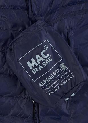 Пухова жилетка mac in a sac alpine ladies down gilet navy (xs)7 фото