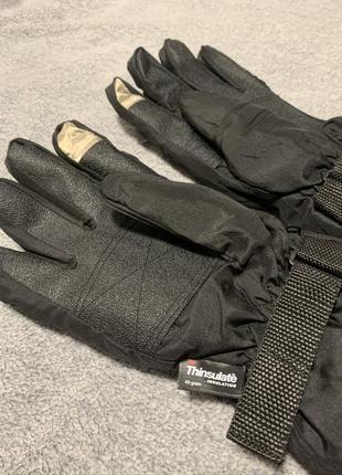 Перчатки флисовые с аккумулятором,подогревом,лыжные, thinsulate2 фото