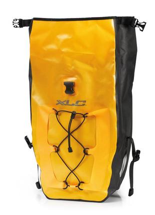 Комплект водонепроникних сумок xlc (2 шт.), 21x18x46 см, жовтий4 фото