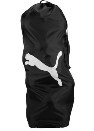 Сумка для м'ячів puma team ballsack (16) чорний,білий уні 40 х 40 х 128 см