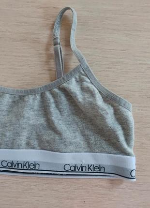 Calvin klein хлопковый бюсгалтер с узкими ремешками calvin klein4 фото