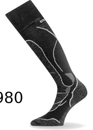 Термошкарпетки лижі lasting stw 986 - xl - чорний/зелений
