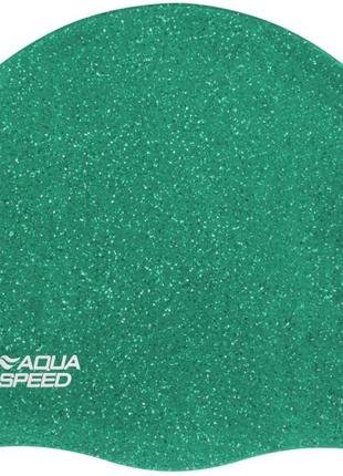 Шапка для плавання aqua speed reco 9789 зелений уні osfm