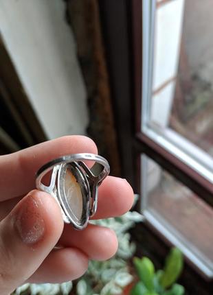 Срібний вінтажний перстень, кільце срібне2 фото