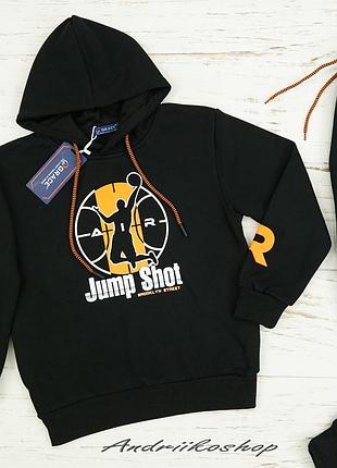 Утеплені спортивні костюми на флісі кофта та штани 134см2 фото