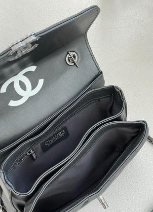 Сумка chanel classic black/black 7