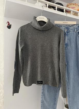 Крутой шерстяный свитер asos