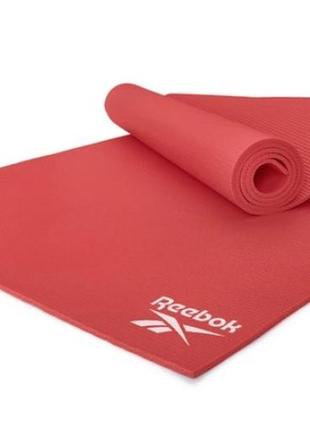 Килимок для йоги reebok yoga mat червоний уні 173 x 61 x 0.4 см1 фото