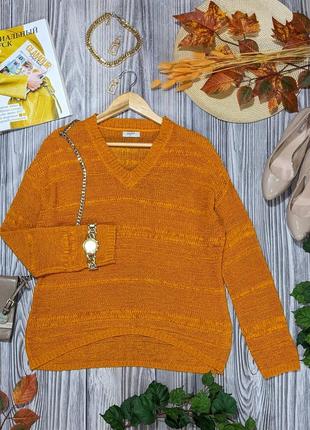 Оранжевый яркий свитер papaya #25961 фото