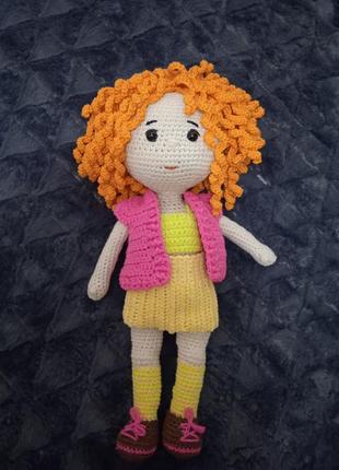 Вязаная игрушка ( кукла)