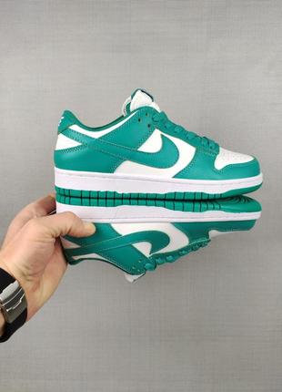 Nike sb dunk low classic green3 фото