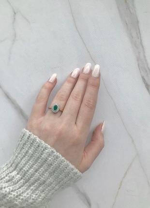 Срібна каблучка з фіанітом deli-7310 размер:18.5;19;16.5;17;17.5;18;