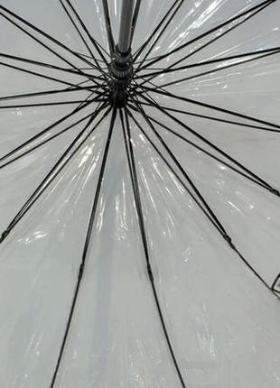 Прозрачная зонт на 16 спиц в чехле2 фото