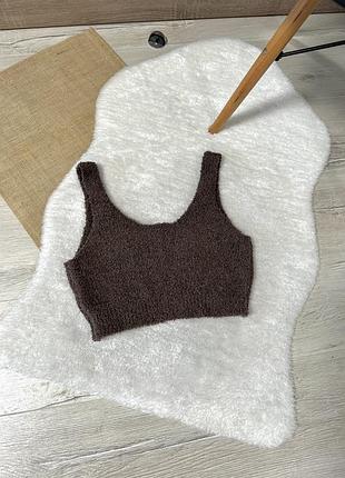 Плюшевый топ от primark