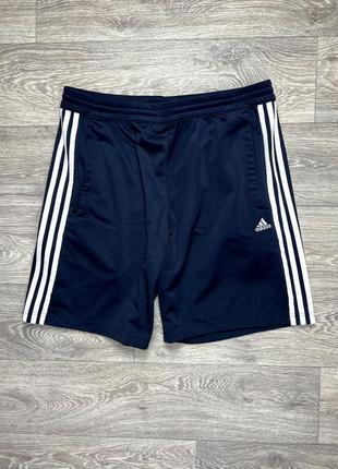 Adidas шорты s размер спортивные синие оригинал