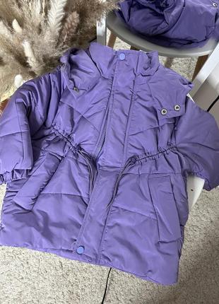 Куртка курточка парка для дівчинки демисезонна