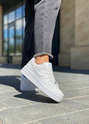 Женские кроссовки nike air force 1 low classic white premium   #найк2 фото