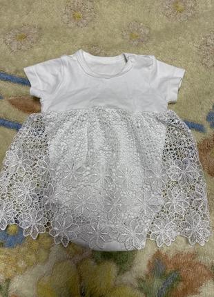 Боди бодик 0-6 мес