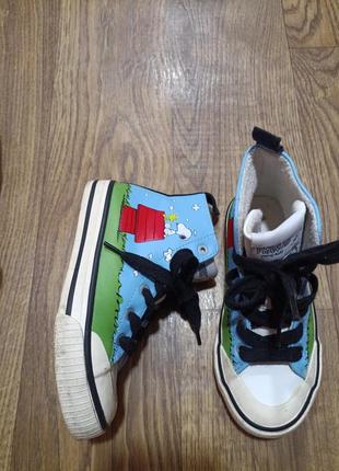 Хайтопы кеды zara peanuts 6