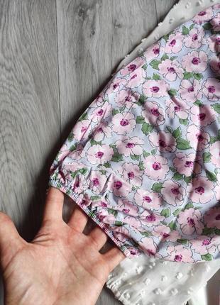Шикарная блуза стильная модель актуальная принт цветы натуральная7 фото