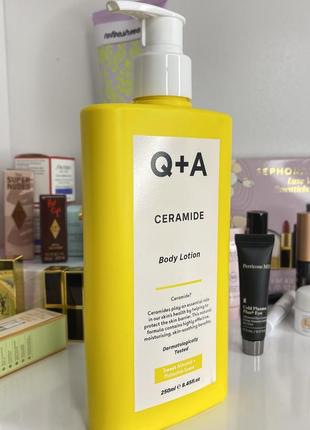 Лосьон для тела с керамидами q+a ceramide body lotion, 250 мл4 фото