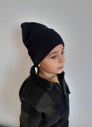 Демсісезонна подвійна шапка для хлопчика7 фото