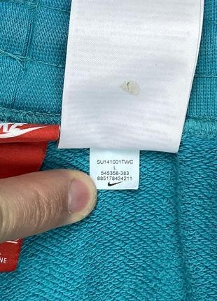 Nike шорты l размер спортивные бирюзовые оригинал4 фото
