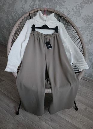 Новые брюки кюлоты палаццо chicorre