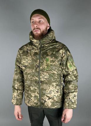 Армейская мембранная тактическая куртка ultimatum santana g-loft пиксель,куртка зимняя полевая утепленная