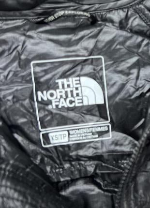 The north face куртка стеганая xs размер демисезон женская чёрная оригинал3 фото