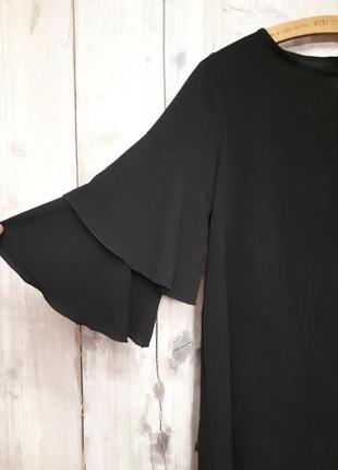 ♥️нова чорна сукня трапеція боххо р 123 фото