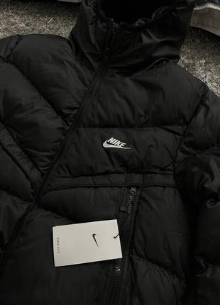 Пуховик зимний nike nsw storm fit біло-сірий чоловічий куртка найк пухан2 фото