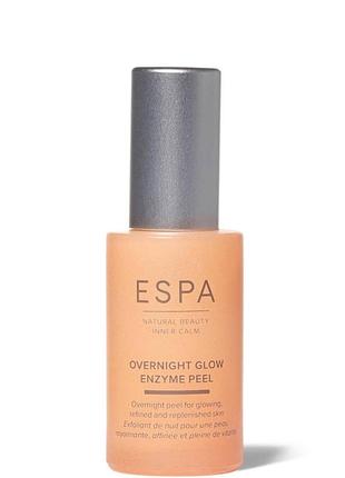 Нічний ензимний пілінг для сяйливої й оновленої шкіри espa overnight glow enzyme peel 30ml2 фото