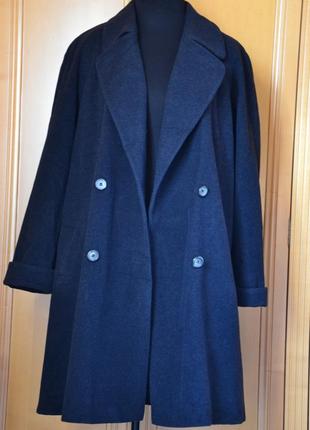 Шерстяное двубортное пальто franco callegari4 фото