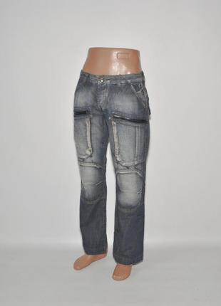 Джинсы карго 100% хлопок