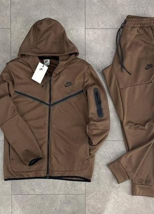 Мужской спортивный трикотажный костюм чоловічий спортивний костюм nike tech fleece