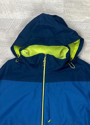 Quechua decathlon куртка ветровка xl/2xl размер синяя оригинал2 фото