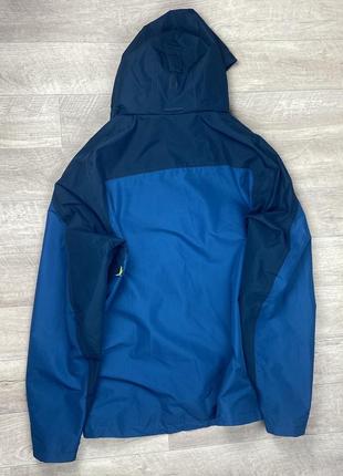 Quechua decathlon куртка ветровка xl/2xl размер синяя оригинал9 фото