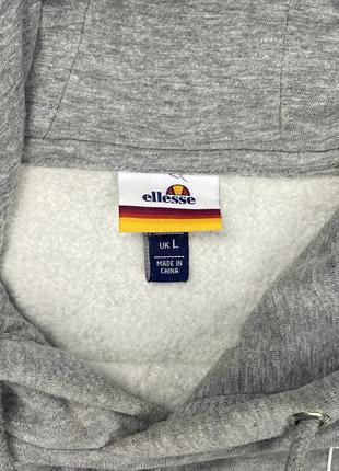 Ellesse кофта балахон l размер серая оригинал5 фото