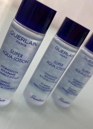 Зволожуючий лосьйон guerlain super aqua-lotion2 фото